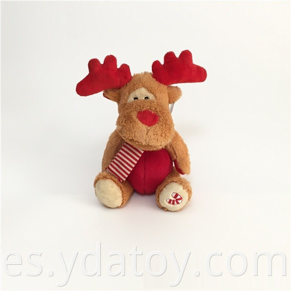 Christmas moose plush toys